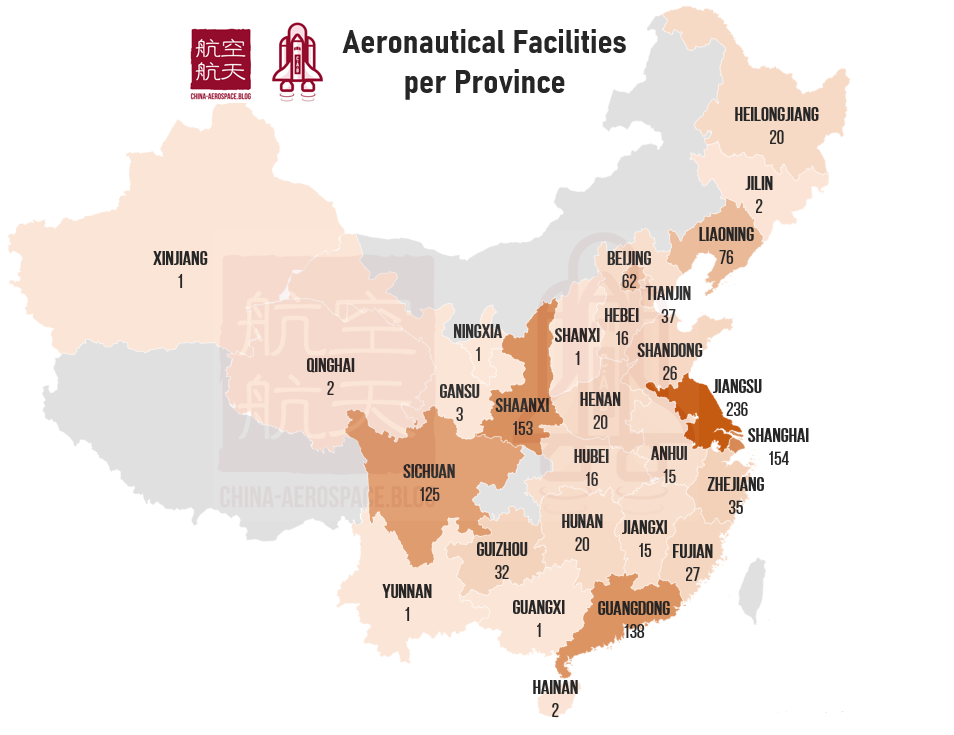 aeronautical facilities per province CAB
